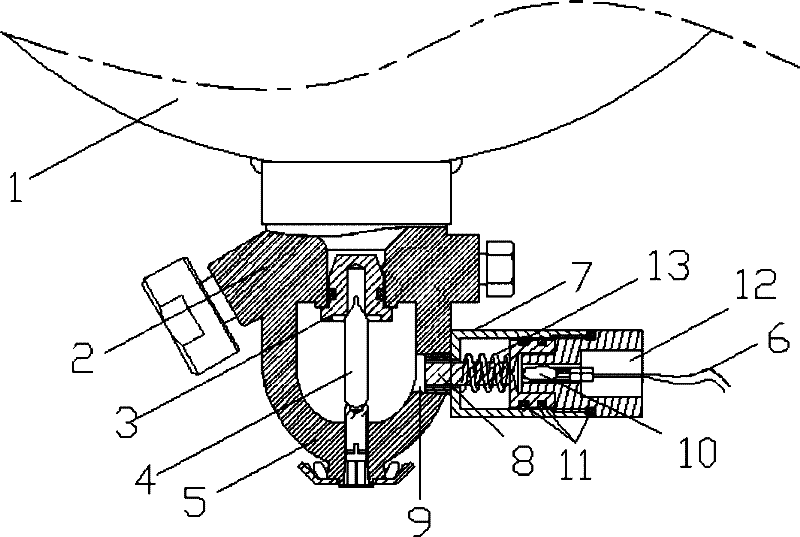 Temperature and electricity double-controlled fire extinguishing apparatus