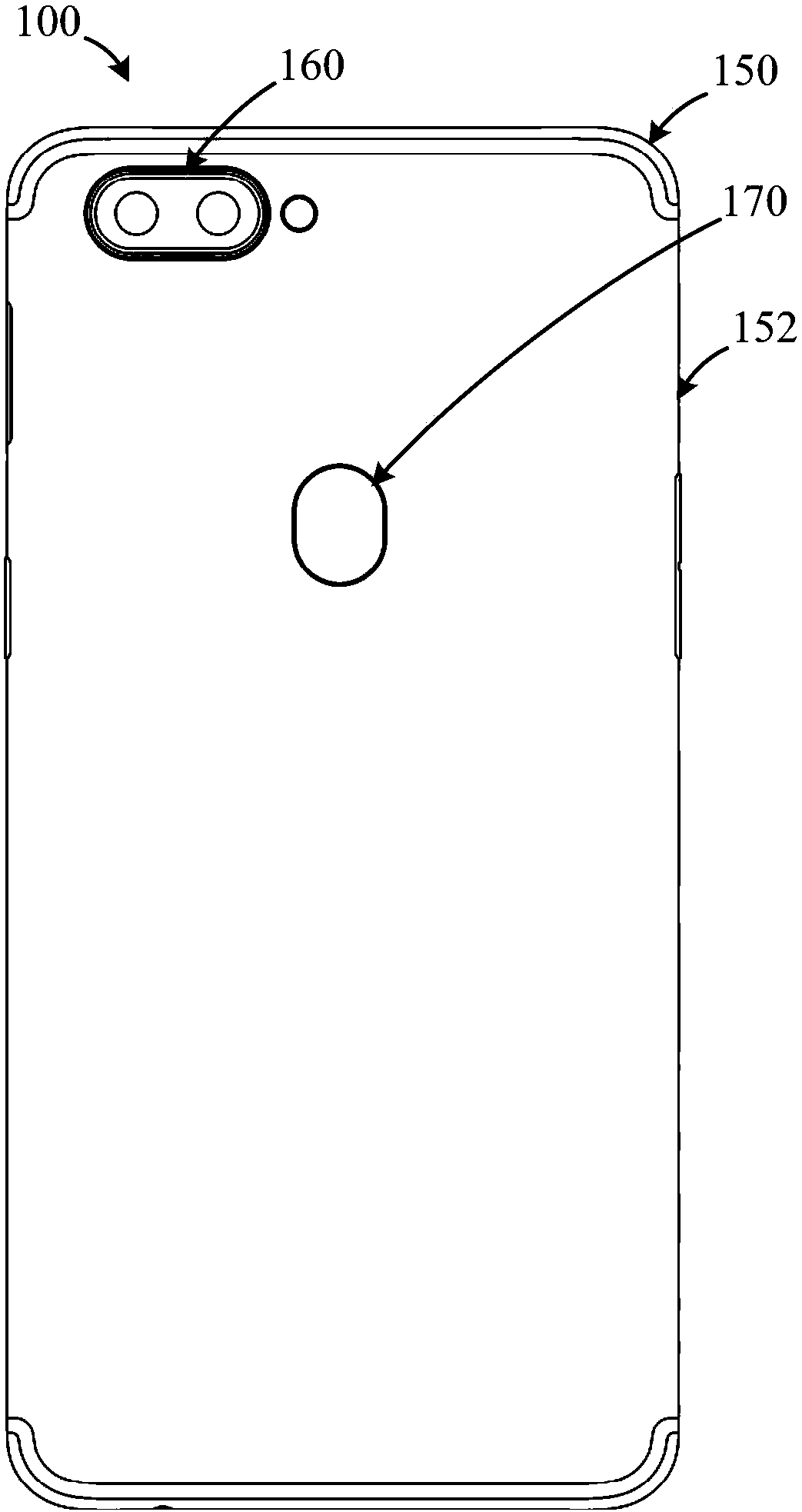 Display screen component and electronic device