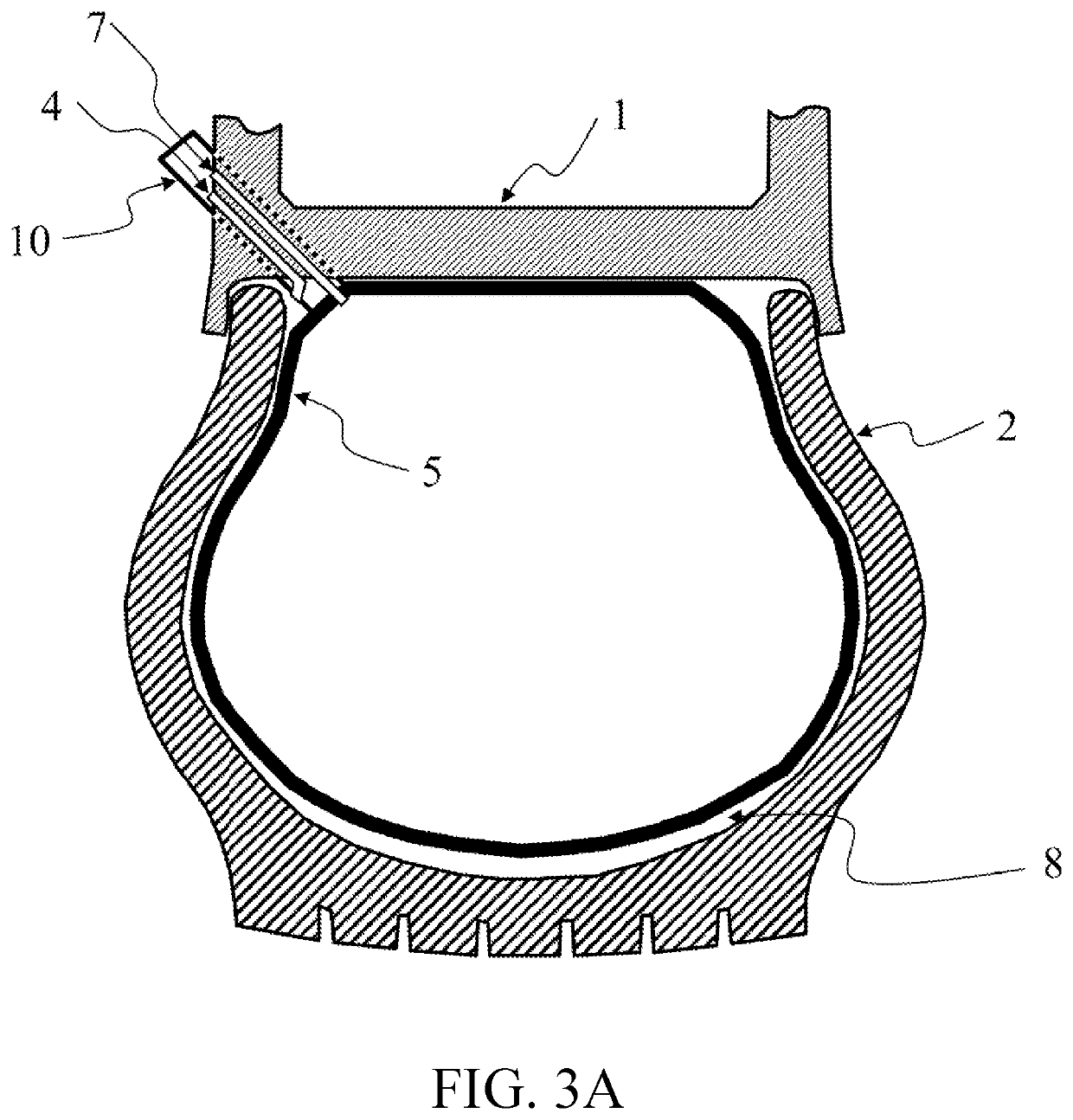 Self-healing tire