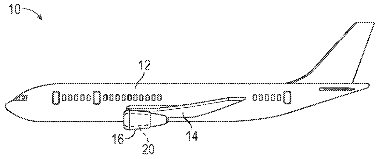 Acoustic panel liner for an engine nacelle