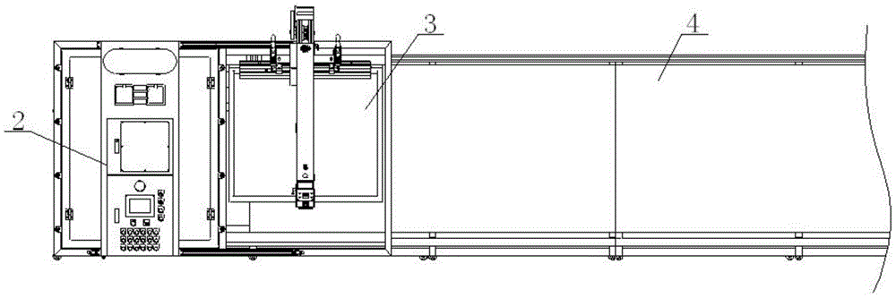 Thick plate printing device