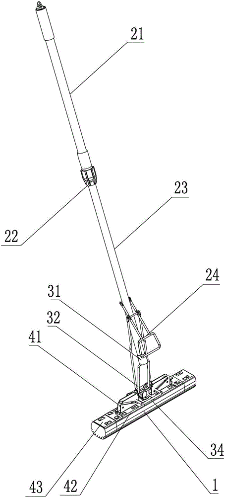 squeeze water mop