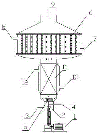 Improved Continuous Mixing and Heat Removal Chemical Production Plant