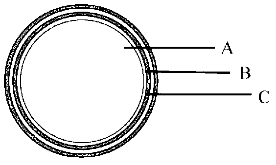 Method for preparing titanium-based graphene coating for solid phase microextraction