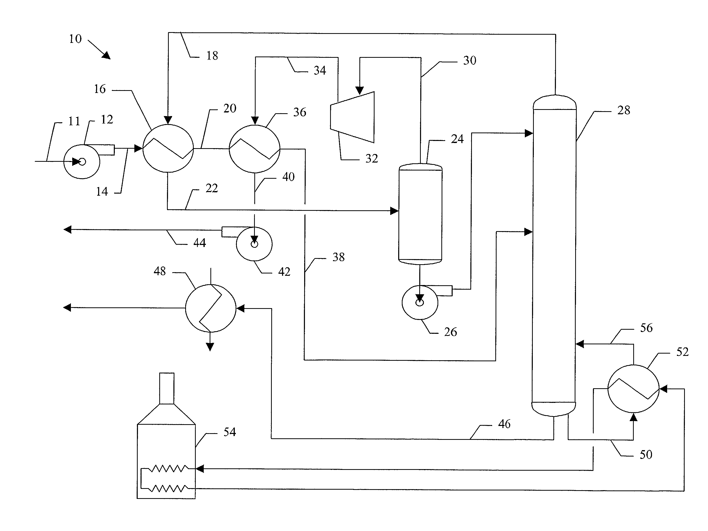 System and method for recovery of C2+ hydrocarbons contained in liquefied natural gas