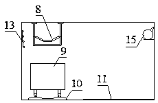 T-shaped roadway layout applicable to intelligent manless working faces