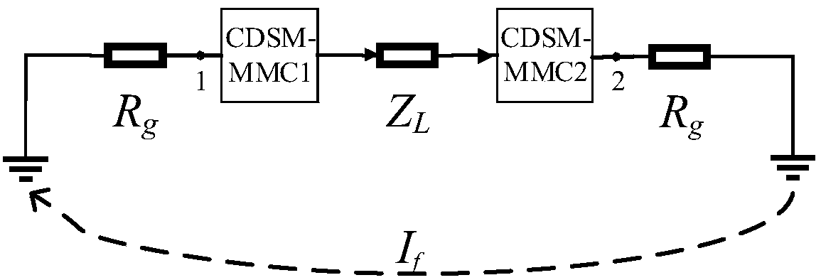 Analysis method of direct-current disconnection fault of multi-terminal flexible direct-current power distribution system