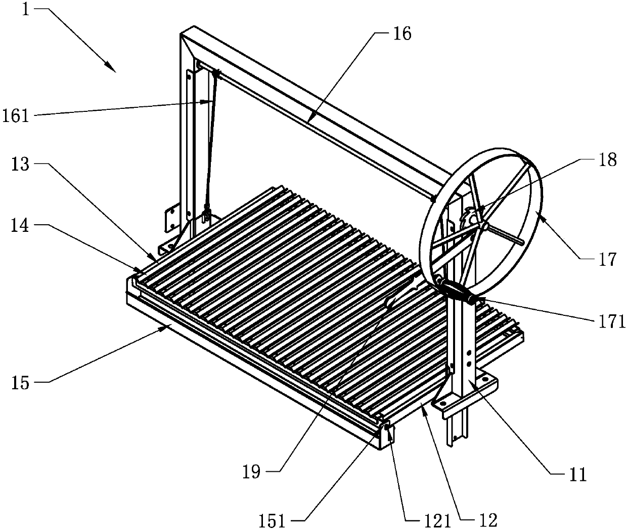 Barbecue grill with rotary barbecue frames