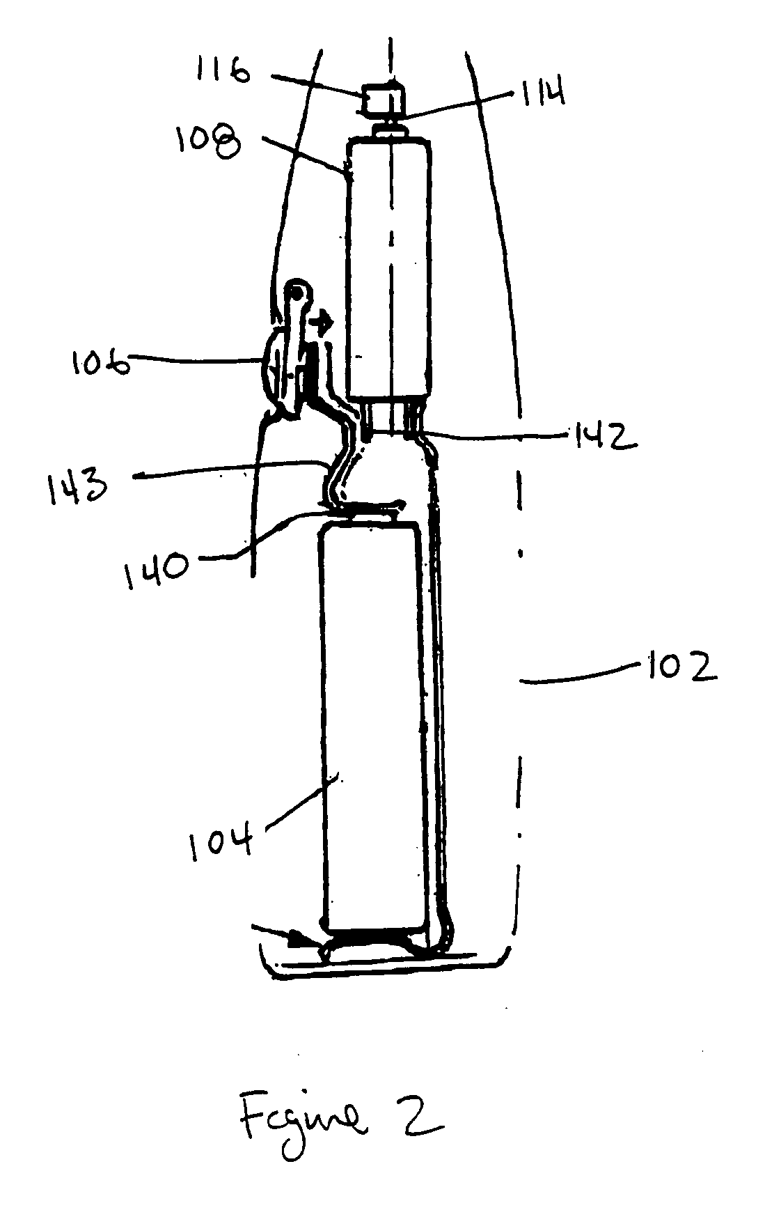 Electric oral cleaning device