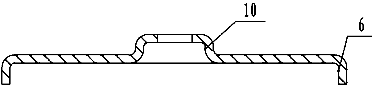 U-shaped foot nail for preventing iron tower from falling and using method thereof