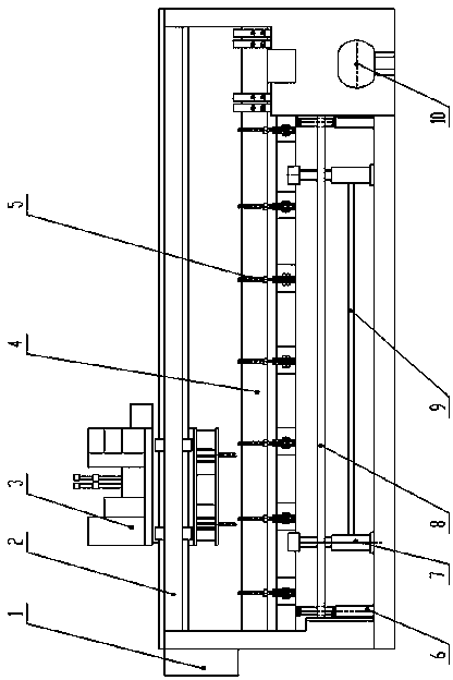 Super long automatic welding equipment and method for multiple layers of composite metal filter screens