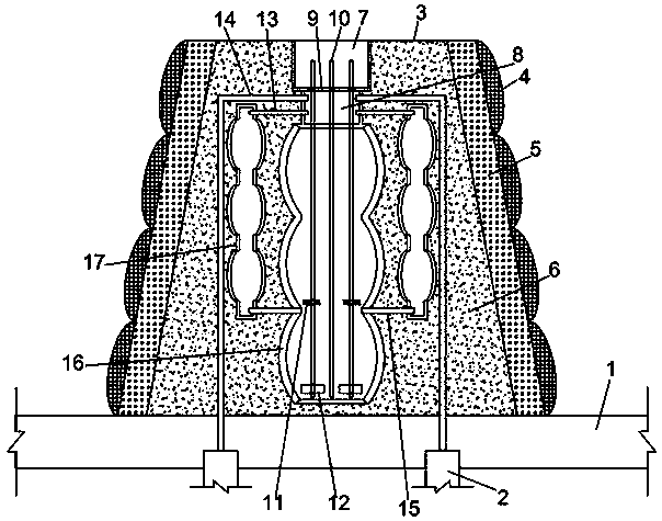 Energy-consumption anti-collision wall with automatic water storage, refilling and drainage functions