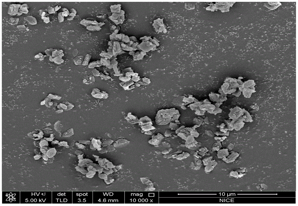 A kind of submicron sapo-5/sapo-18 composite molecular sieve and preparation method thereof