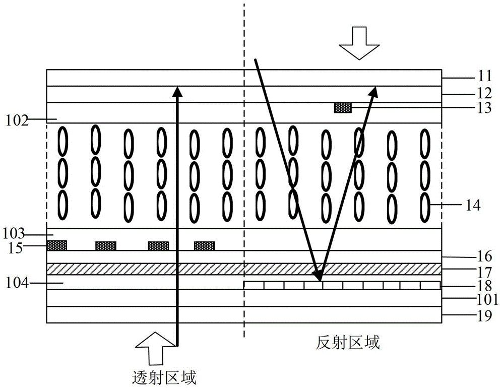 Semitransparent and semi-reflective liquid crystal display device