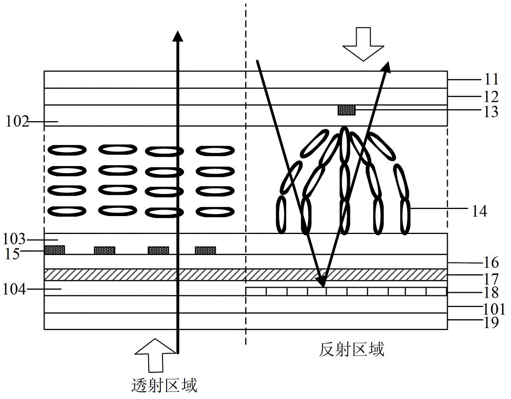 Semitransparent and semi-reflective liquid crystal display device