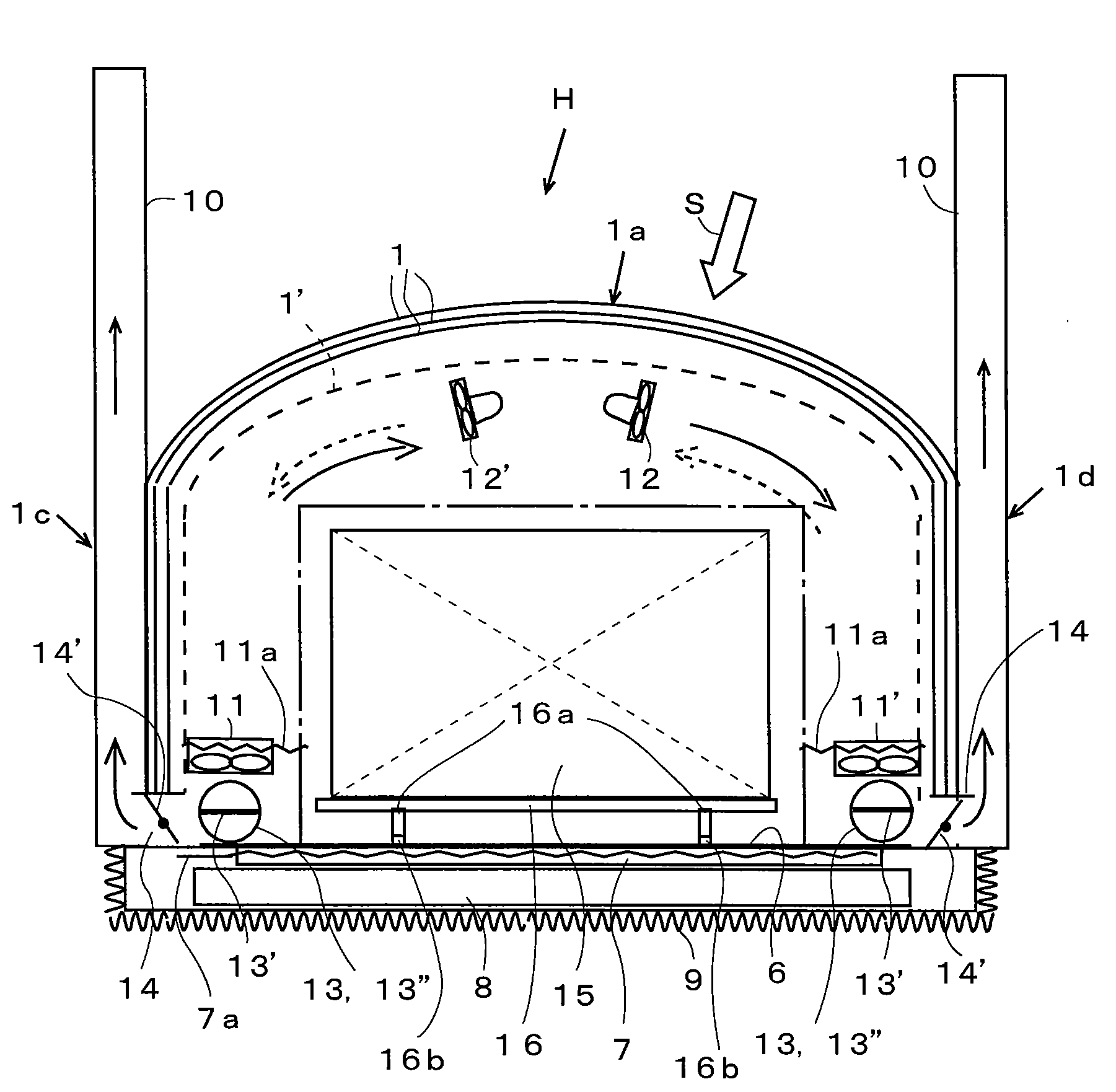 Fully passive-type solar lumber drying house