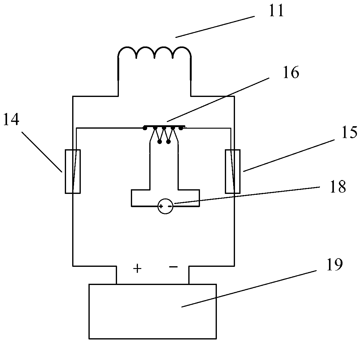 Superconductive magnetic suspension supporting arrangement