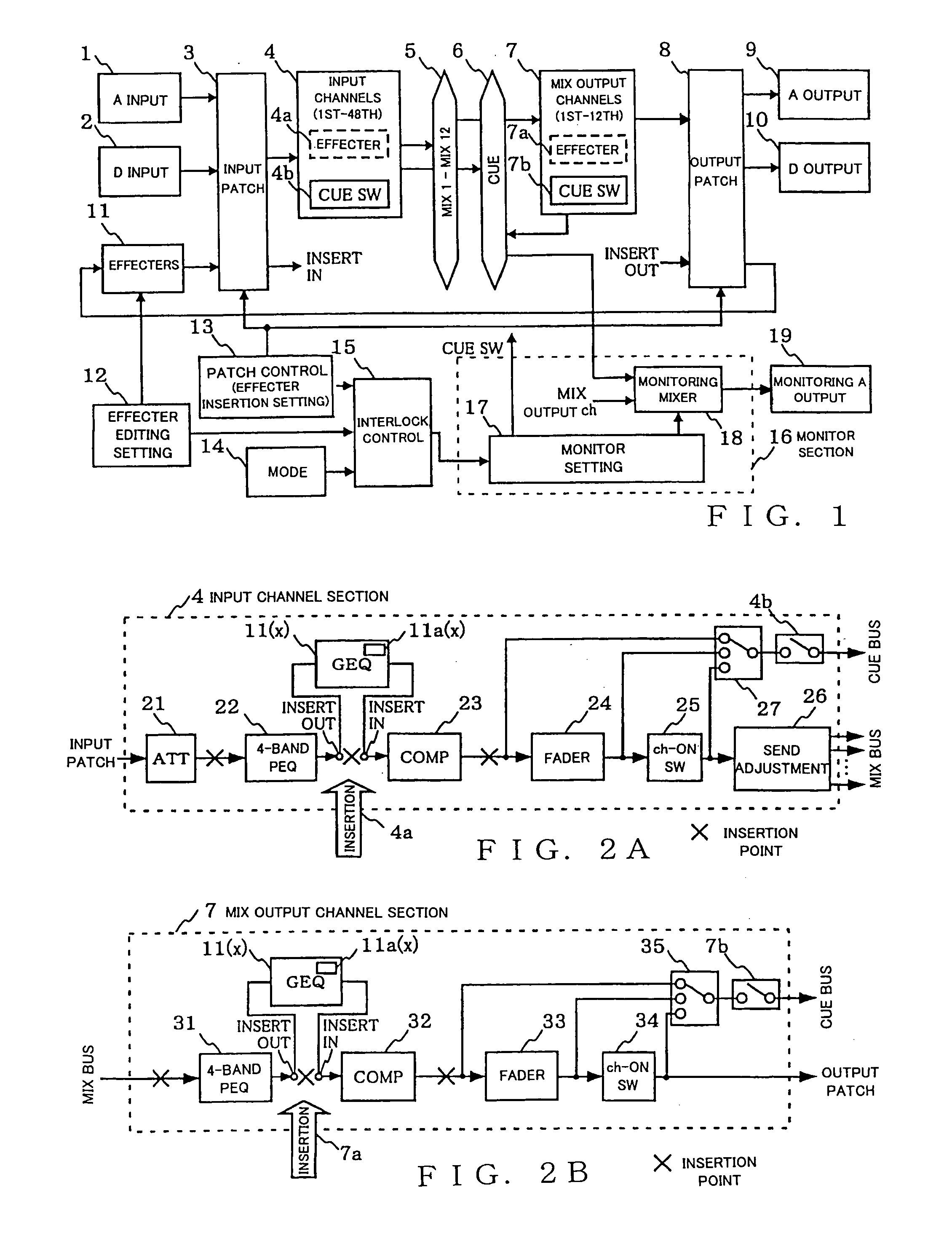 Digital mixer apparatus and editing method therefor