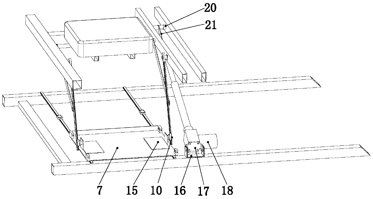 A movable positioning toilet device for electric nursing bed