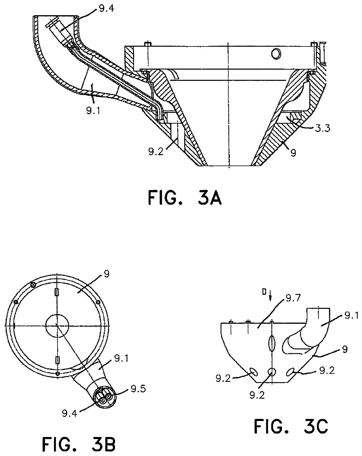 Laser processing head for laser-wire build-up welding