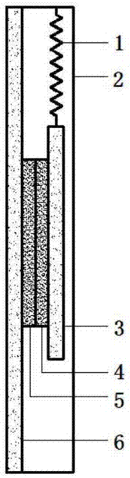 Bridge vibration-based frictional electrostatic power generation device