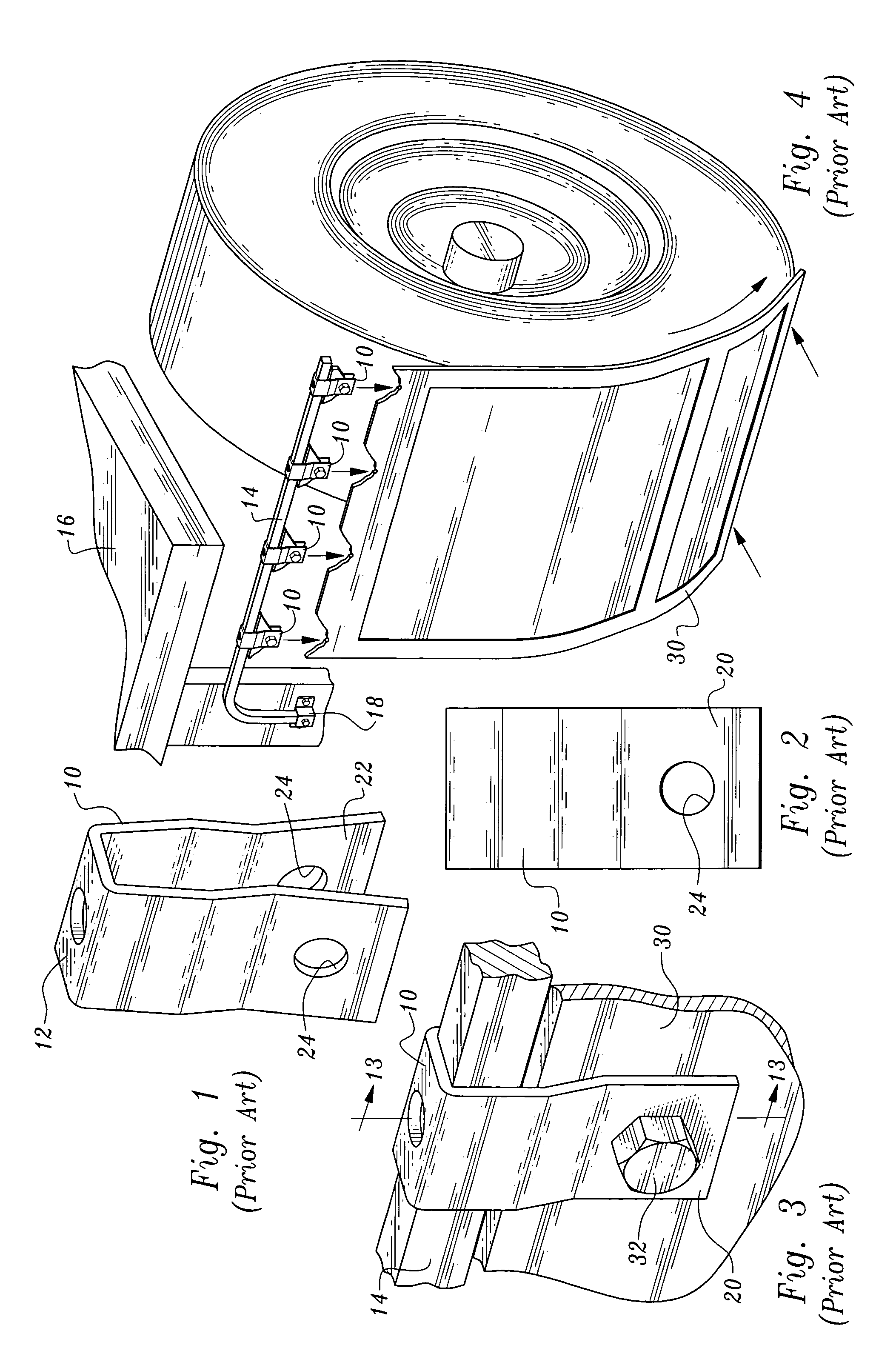 Mud flap holder system