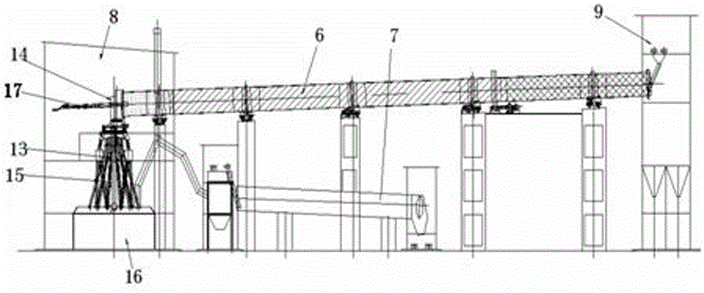 Elevated short process energy-saving rkef nickel-iron alloy production equipment and technology