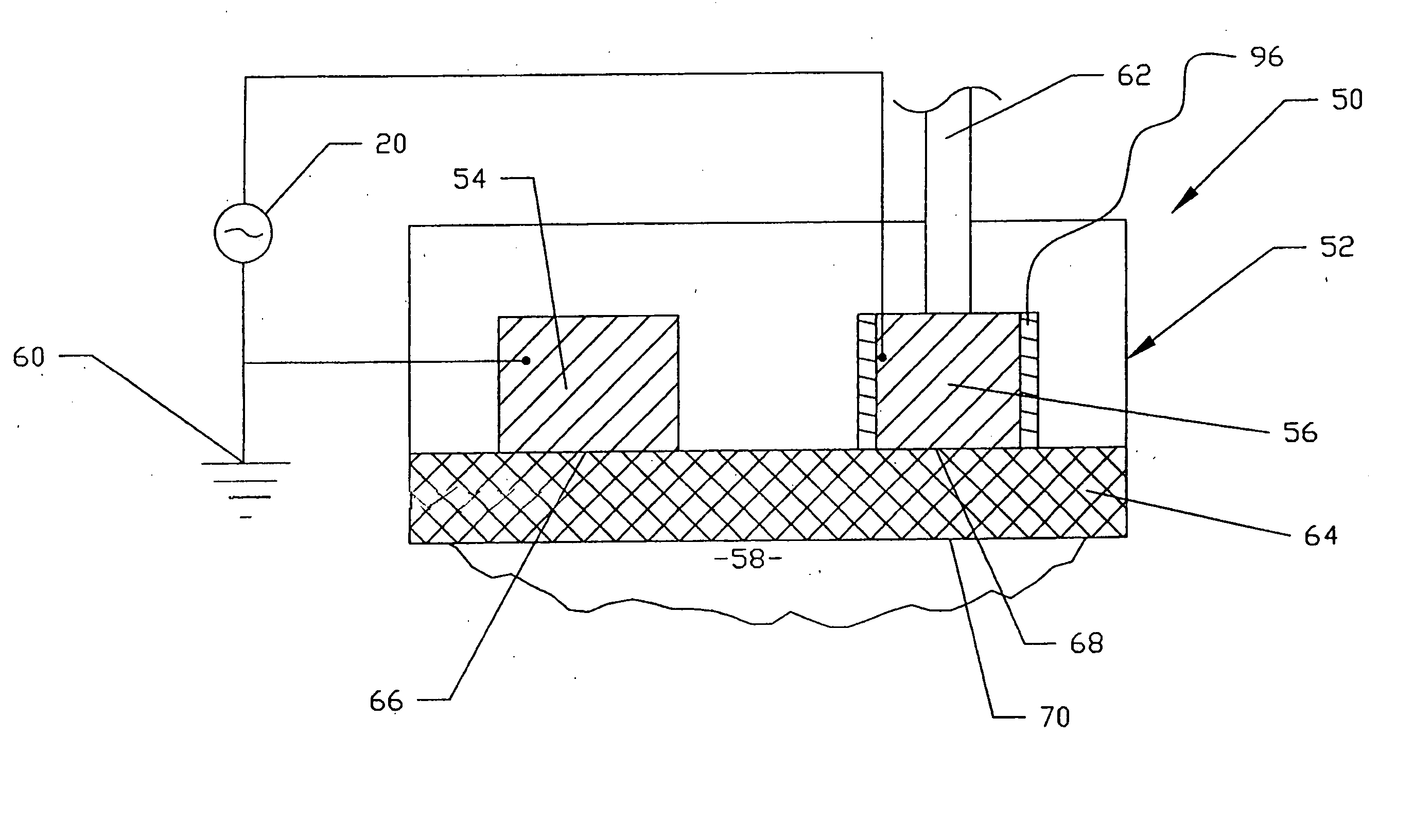 Atmospheric glow discharge with concurrent coating deposition