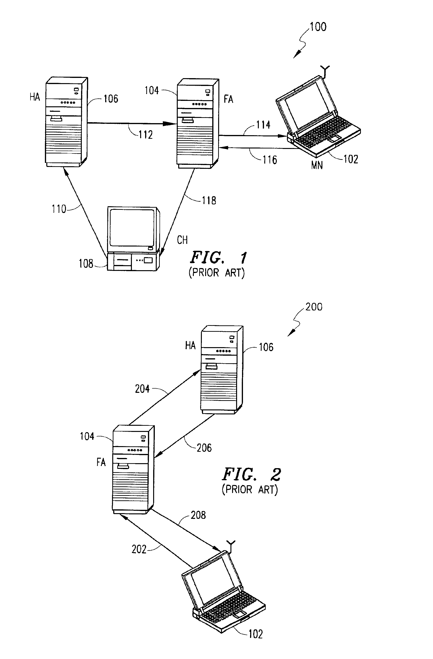 Method and system for inter-operability between mobile IP and RSVP during route optimization