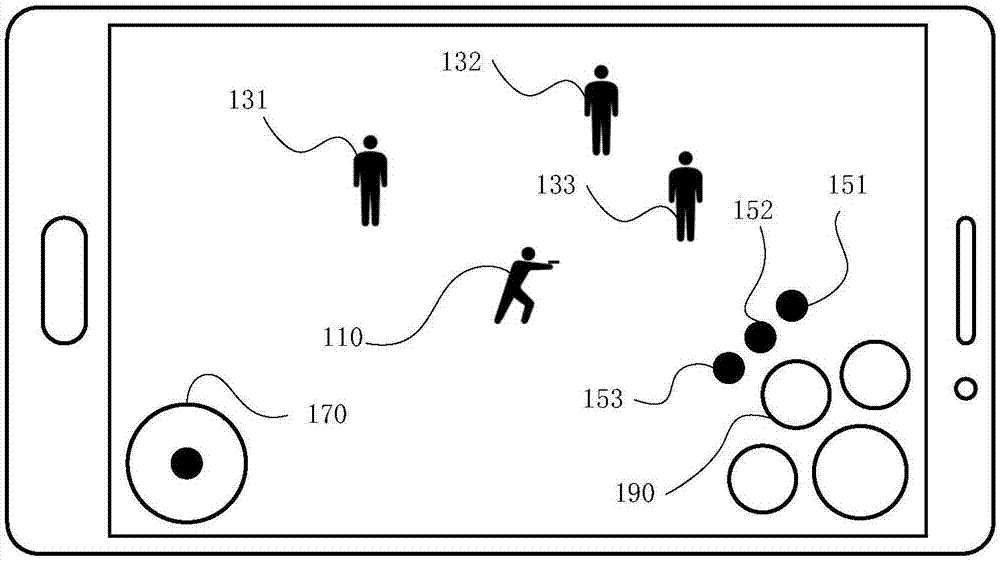 Interactive method and device for locking target in game