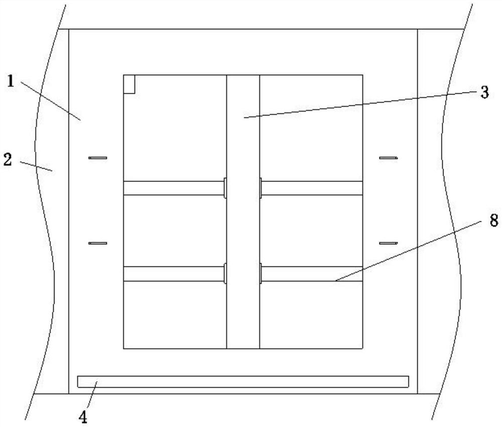 Anion antibacterial air purification wardrobe