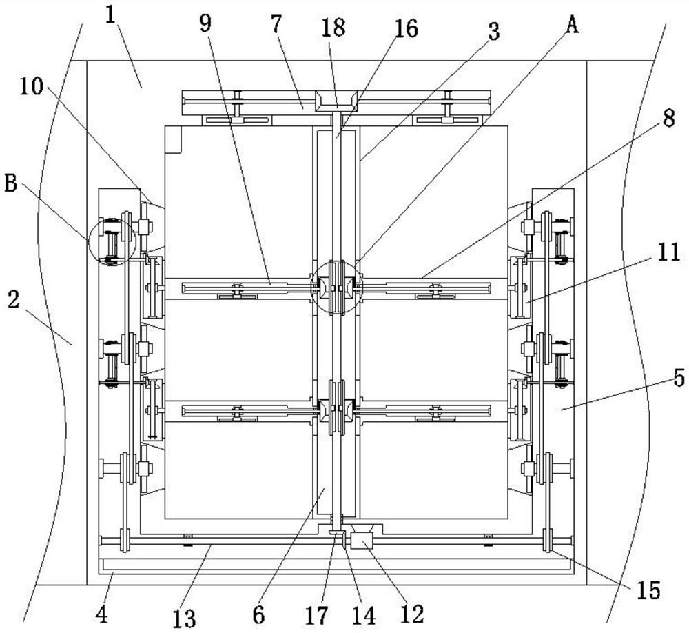 Anion antibacterial air purification wardrobe