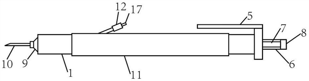 Novel automatic thread embedding pen for acupuncture