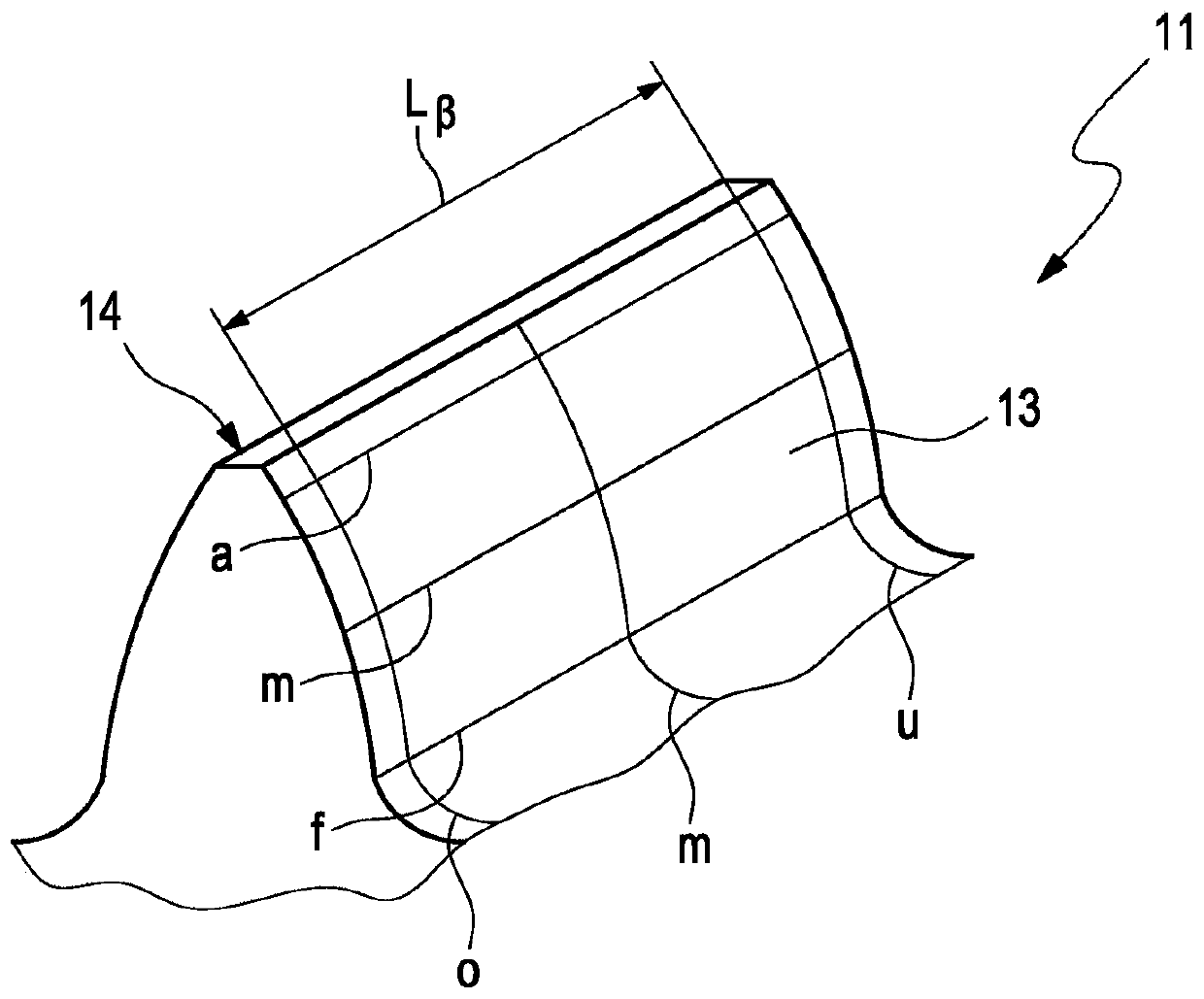 Assembly and method for acoustically influencing toothed wheels