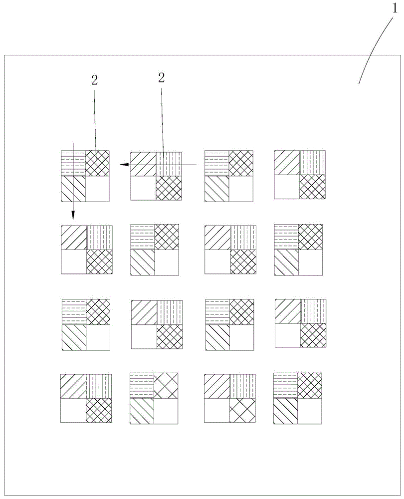 LED lamp panel module