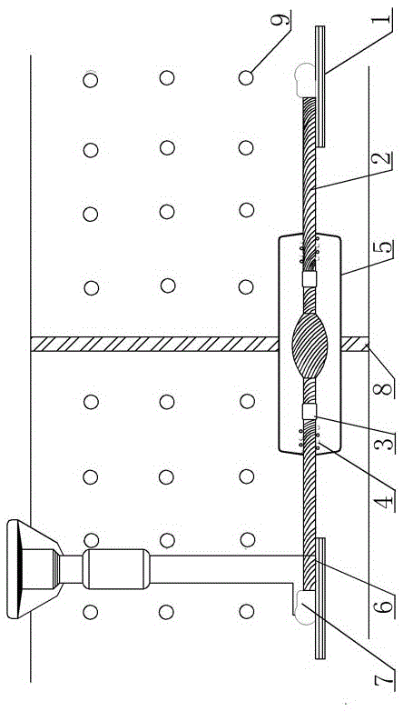 Anti-theft telescopic integral discharge current device