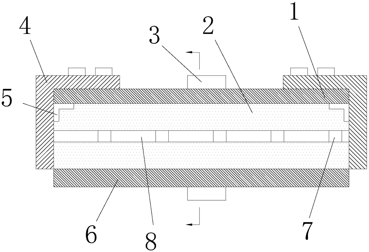 Device for blasting power transmission tower by utilizing prefabricated granular medium