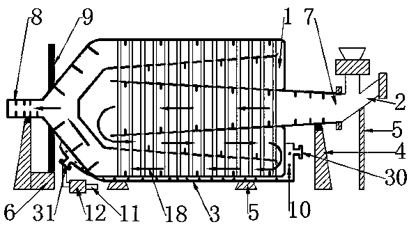 Transmission dried three-roller dryer