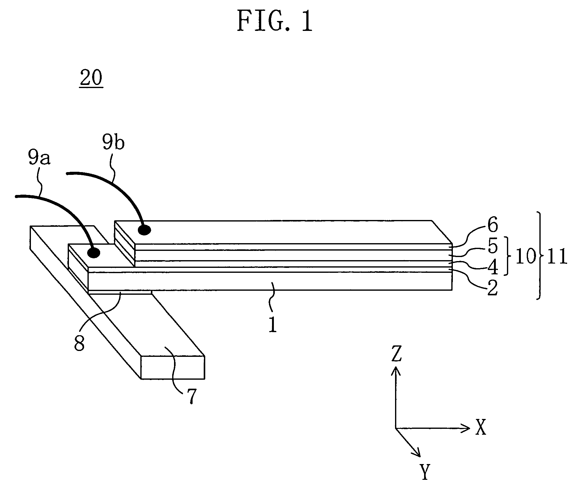 Piezoelectric element, inkjet head, angular velocity sensor, methods for manufacturing them and inkjet recording device