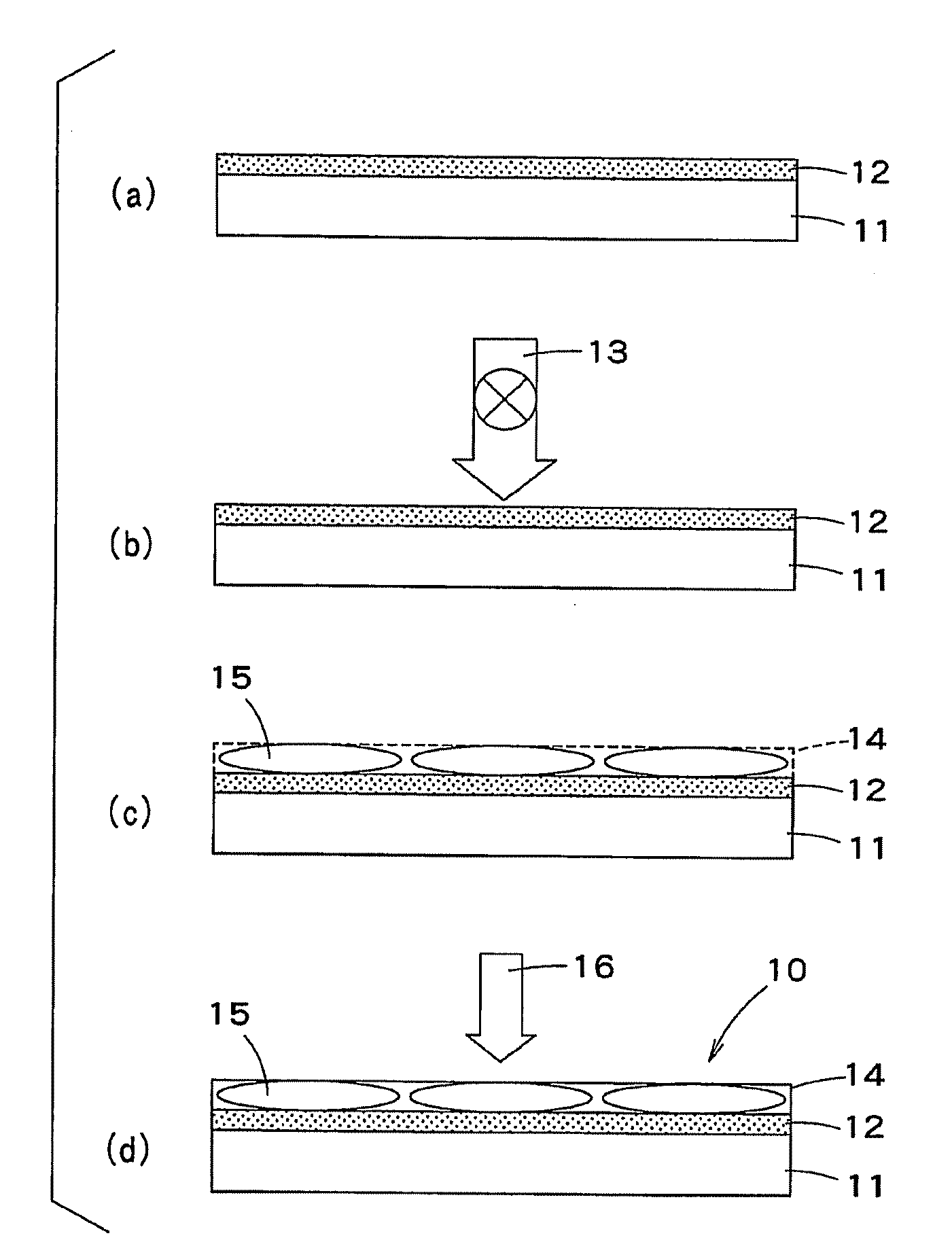 Process for producing a phase difference control component and liquid crystal display device