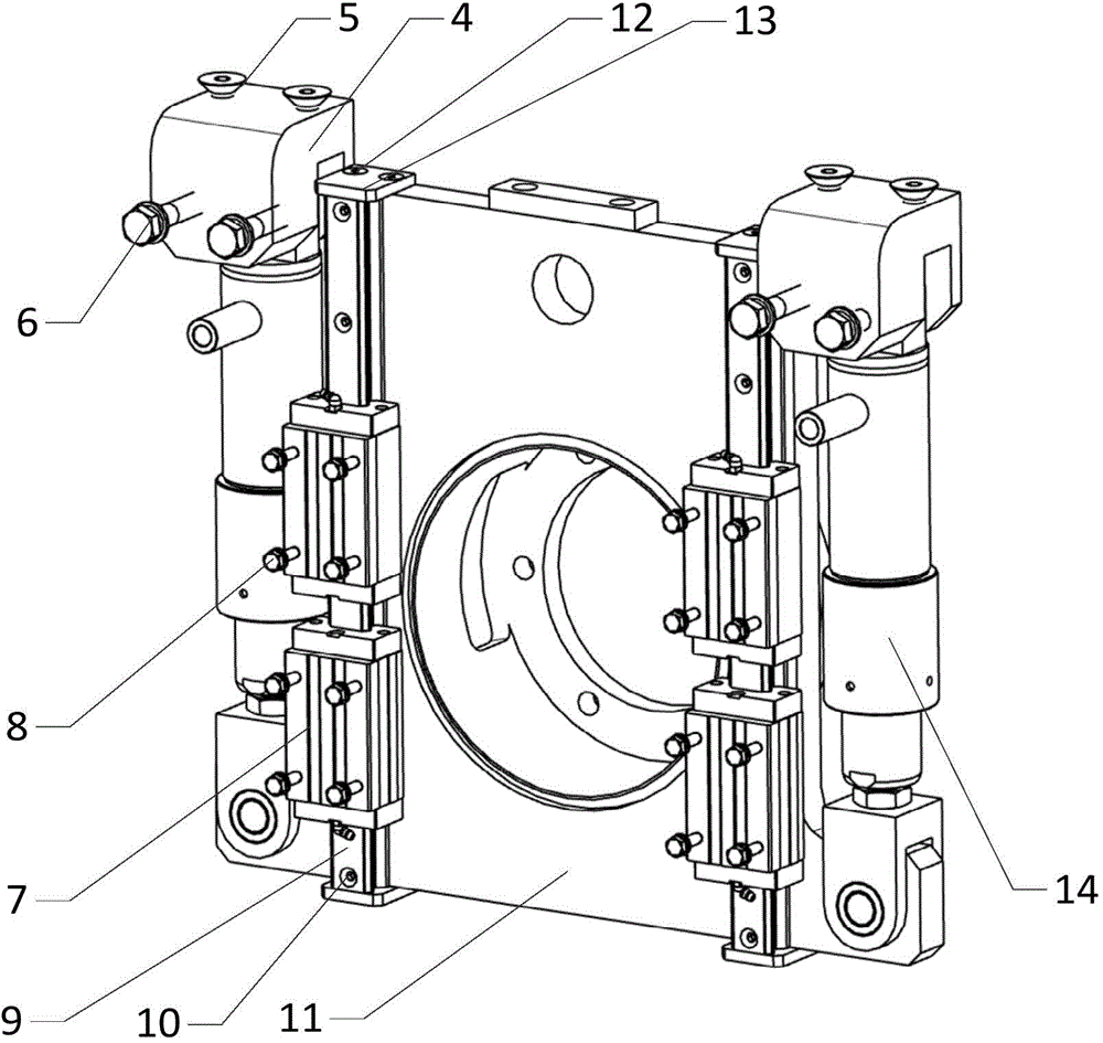 Independent balanced suspension device for omnidirectional intelligent moving platform