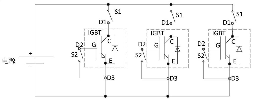 Online aging test device