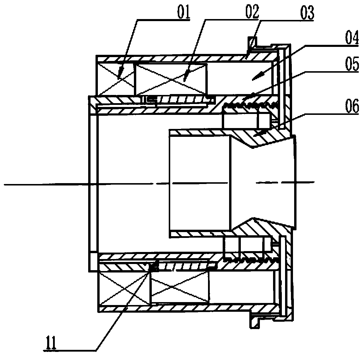 A low-emission combustor head with an axial swirl pre-diaphragm plate matching blade injection structure in the main combustion stage