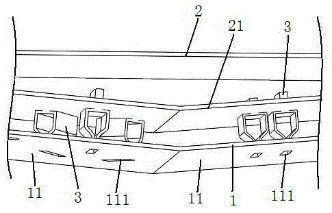 Two-sided wall socket