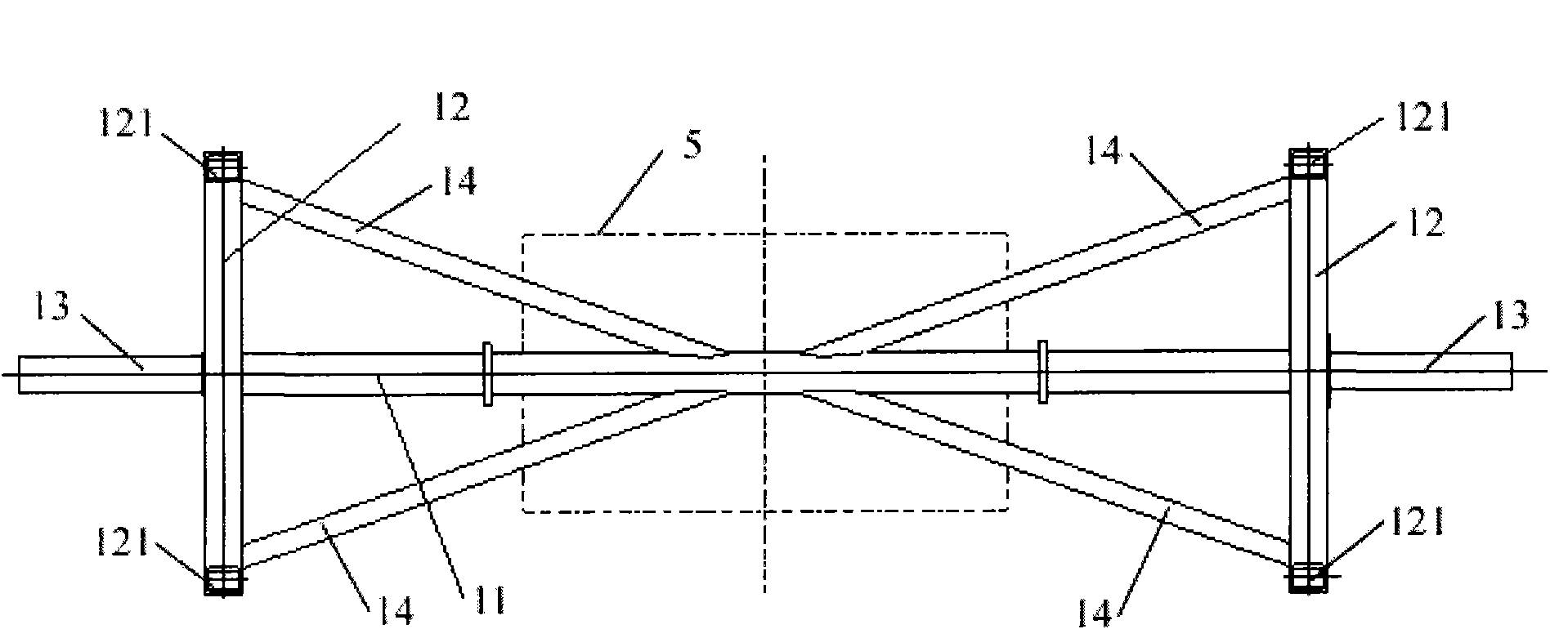 Hanger for lifting tubes and lifting equipment with same