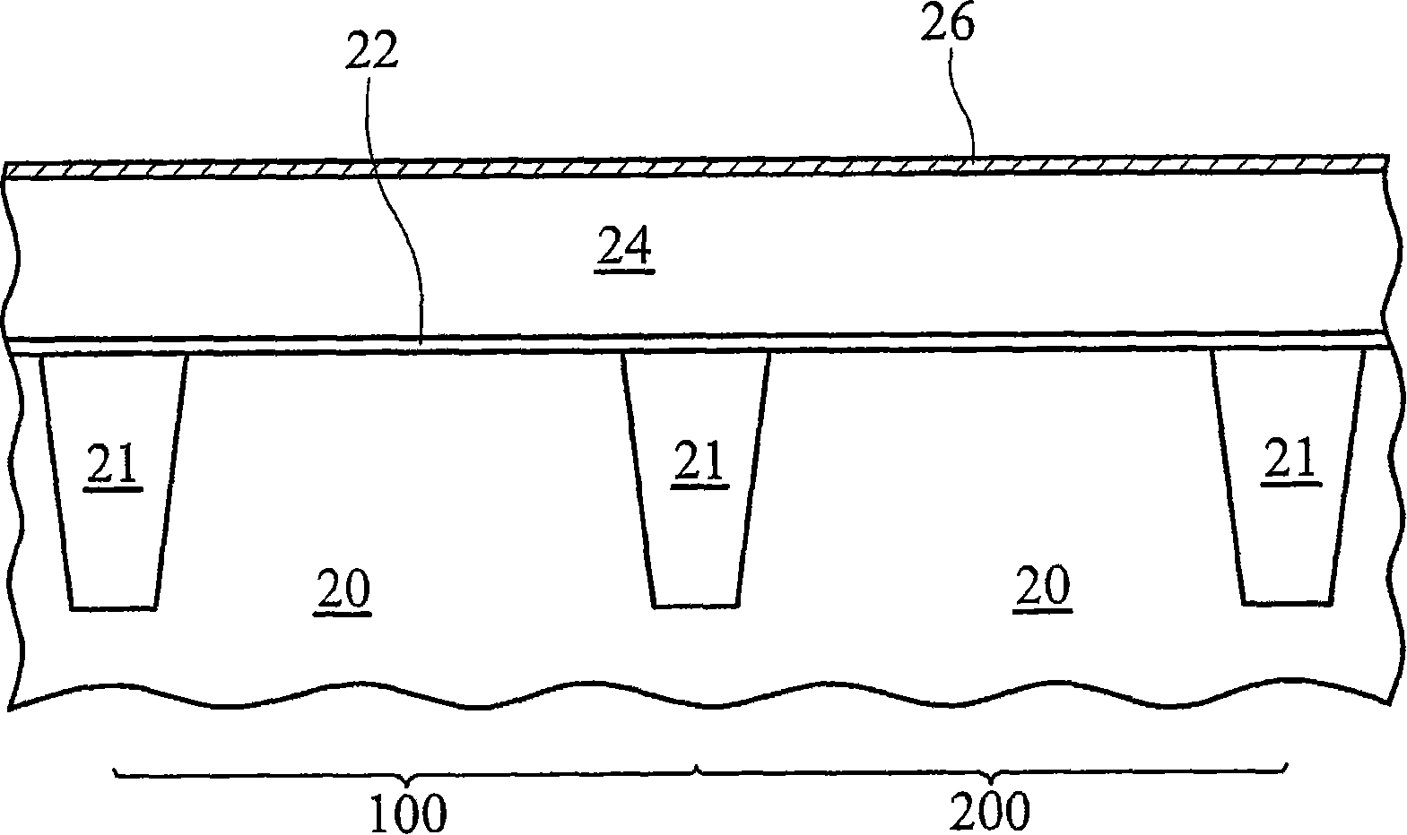 Electron mobility enhancement for mos devices with nitrided polysilicon re-oxidation