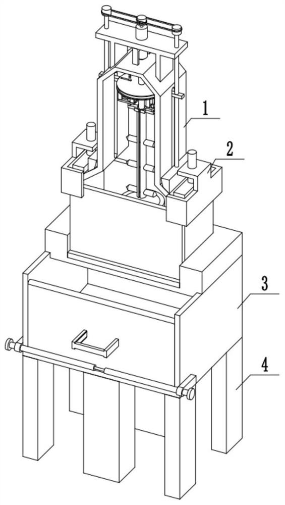 Cotton opening device for textile spinning