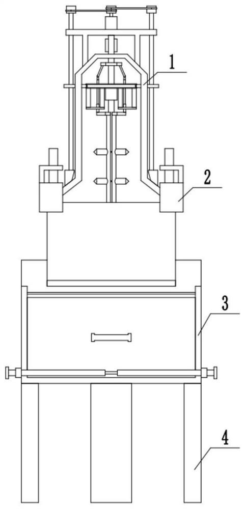 Cotton opening device for textile spinning