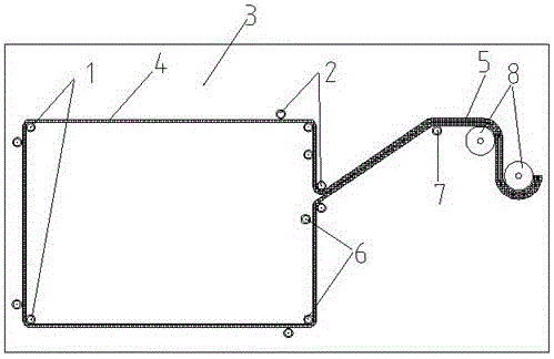 Machining mechanism for bending forming of refrigerator dew eliminating tube