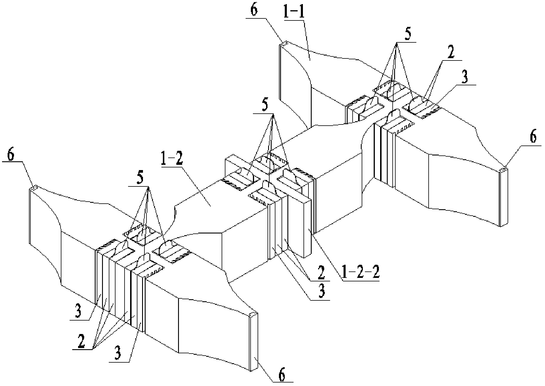 Ceramic embedded I-shaped four-foot linear ultrasonic motor vibrator